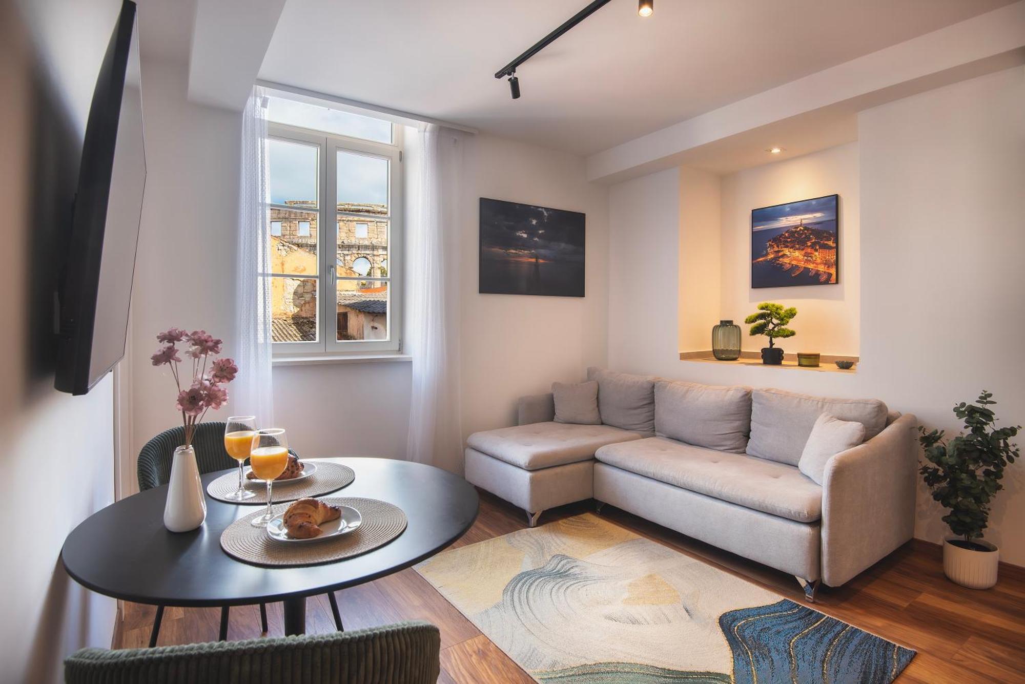 D&A Amphitheatre Premium Apartments With Free Parking Pula Eksteriør billede