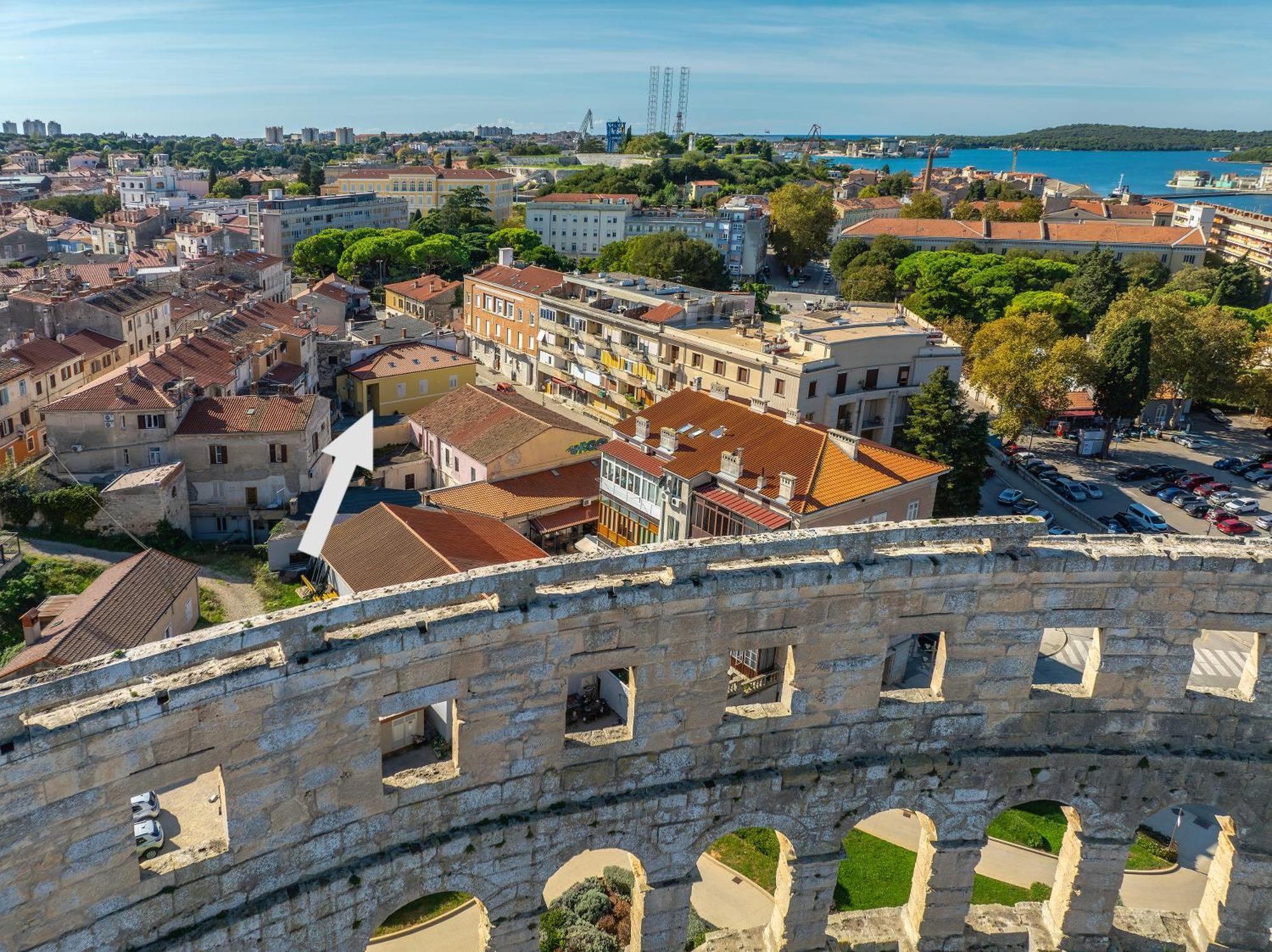 D&A Amphitheatre Premium Apartments With Free Parking Pula Eksteriør billede